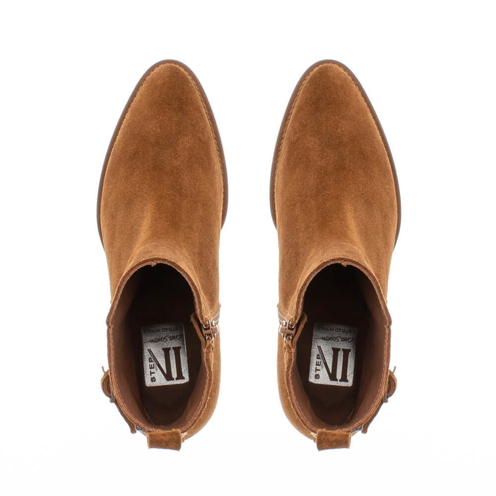 Tan suede best sale ankle boot